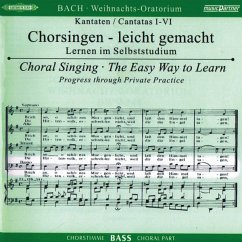 Weihnachts-Oratorium I-Vi - Chorstimme Bass (2 Cd)