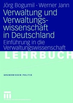 Cover Verwaltung und Verwaltungswissenschaft in Deutschland