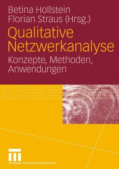 Qualitative Netzwerkanalyse - Hollstein, Betina / Straus, Florian (Hgg.)