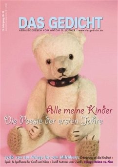 Cover Alle meine Kinder. Die Poesie der ersten Jahre