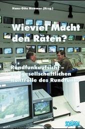 Cover Wieviel Macht den Räten?