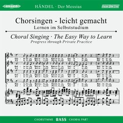 Der Messias - Chorstimme Bass (2 Cd)