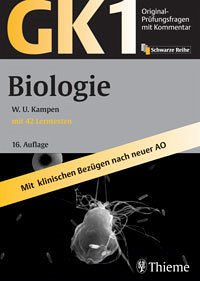 Cover Original-Prüfungsfragen mit Kommentar GK 1 (Physikum) / Biologie