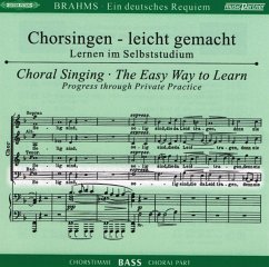 Ein Deutsches Requiem - Chorstimme Bass (2 Cd)