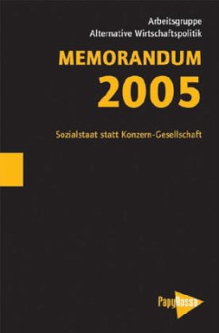 Memorandum 2005 - AG Alternative Wirtschaftspolitik