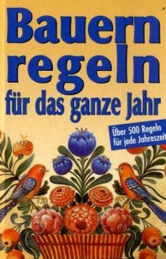 Cover Bauernregeln für das ganze Jahr