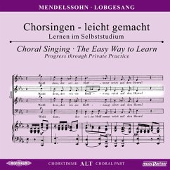 Lobgesang - Chorstimme Alt