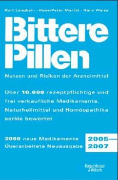 Bittere Pillen - Langbein, Martin; Weiss, Hans