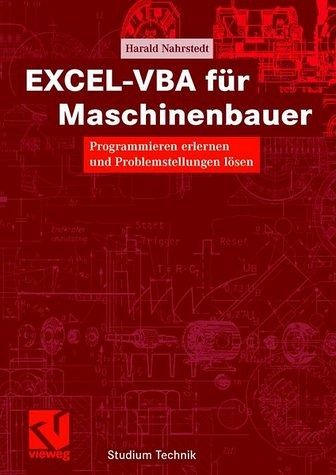 EXCEL-VBA für Maschinenbauer EXCEL-VBA für Maschinenbauer