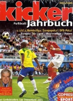 Kicker Fußball-Jahrbuch 2005/2006, m. DVD - Kicker Sportmagazin