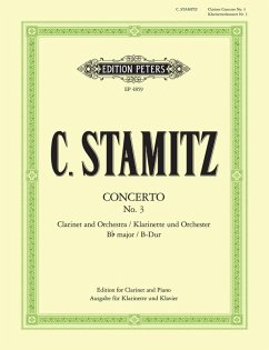 Clarinet Concerto No. 3 in B Flat (Edition for Clarinet and Piano)