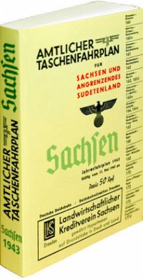 Amtlicher Taschenfahrplan für Sachsen und angrenzendes Sudetenland, Jahresfahrplan 1943