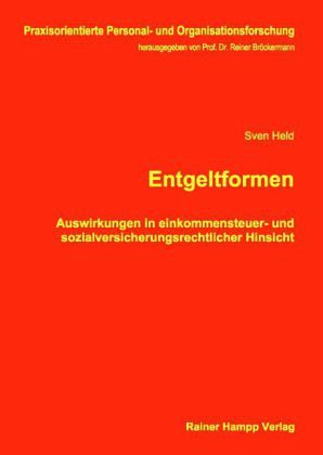 Entgeltformen