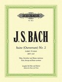 Suite h-Moll (Ouvertüre Nr.2) BWV 1067, Ausgabe für Flöte und Klavier