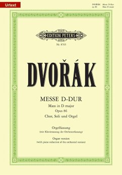 Messe D-Dur op. 86 - Dvorak, Antonin