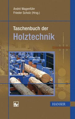 Cover Taschenbuch der Holztechnik von André Wagenführ und Frieder Scholz