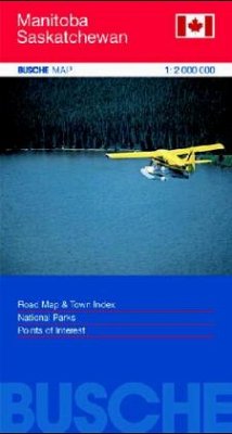 Busche Map Manitoba, Saskatchewan