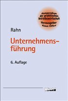 Unternehmensführung - Rahn, Horst J