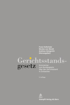 Cover Gerichtsstandsgesetz