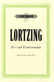 Zar und Zimmermann, Klavierauszug