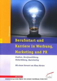 Cover Berufsstart und Karriere in Werbung, Marketing und PR