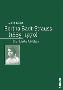 Bertha Badt-Strauss (1885-1970) - Steer, Martina