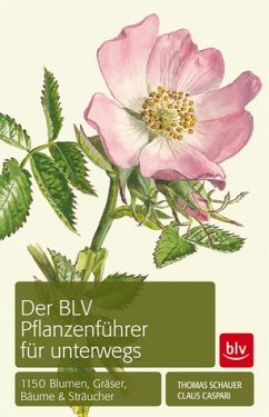 Der BLV Pflanzenführer für unterwegs: 1150 Blumen, Gräser, Bäume und Sträucher. Stopper: Mit zuverlässigem Farbcode - Schauer, Thomas und Claus Caspari