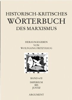Historisch-kritisches Wörterbuch des Marxismus Bd.6/2, Bd.6/2 - Haug, Wolfgang F. (Hrsg.)