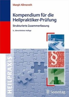 Kompendium für die Heilpraktiker-Prüfung - Allmeroth, M.