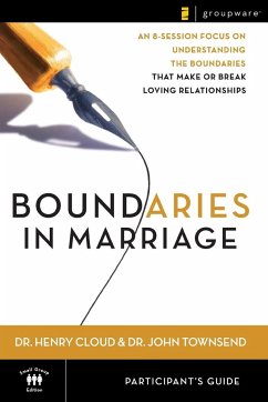 Boundaries in Marriage Participant's Guide - Cloud, Henry; Townsend, John