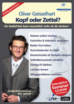 Cover Kopf oder Zettel?, 1 CD-ROM