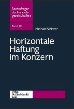 Horizontale Haftung im Konzern - Winter, Michael