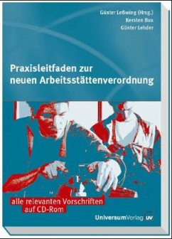 Cover Praxisleitfaden zur neuen Arbeitsstättenverordnung, m. CD-ROM