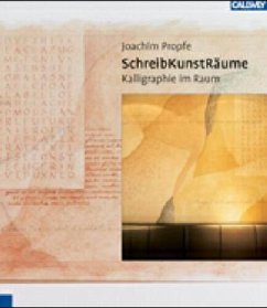 Cover SchreibKunstRäume - Kalligraphie im Raum