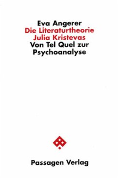 Cover Die Literaturtheorie Julia Kristevas