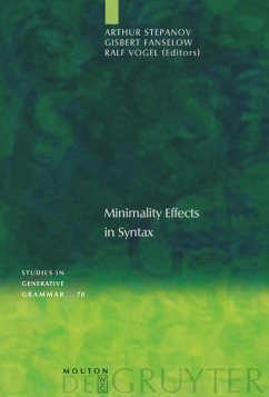 Minimality Effects in Syntax - Stepanov, Artur / Fanselow, Gisbert / Vogel, Ralf (eds.)