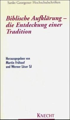 Cover Biblische Aufklärung - die Entdeckung einer Tradition
