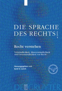 Recht verstehen - Lerch, Kent D. (Hrsg.)