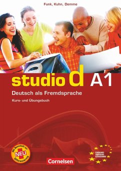 studio d. Gesamtband 1. Kurs- und Arbeitsbuch - Funk, Hermann;Kuhn, Christina;Demme, Silke