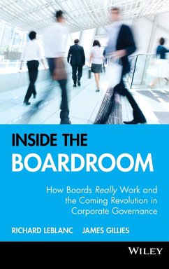 Inside the Boardroom - Leblanc, Richard; Gillies, James