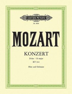 Flötenkonzert D-Dur KV 314, Klavierauszug - Mozart, Wolfgang Amadeus