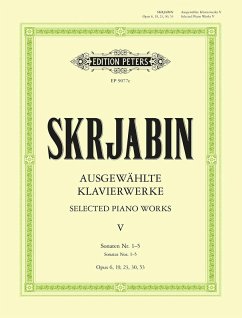 Klaviersonaten Nr. 1-5 op.6, 19, 23, 30, 53 - Skrjabin, Alexandr N.