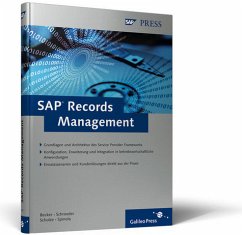 SAP Records Management - Becker, Joachim / Schroeder, Norbert / Schulze, Dirk Michael / Spinola, Ulrich