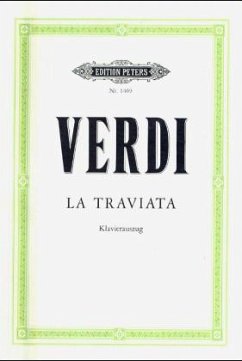 La Traviata (deutsch/italienisch), Klavierauszug - Verdi, Giuseppe