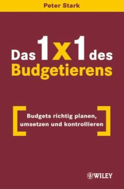 Das 1x1 des Budgetierens - Stark, Peter