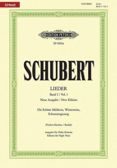 Songs (New Edition) (High Voice) - Schubert, Franz