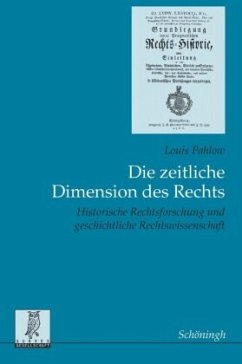 Die zeitliche Dimension des Rechts - Pahlow, Louis;Isensee, Josef;Hollerbach, Alexander