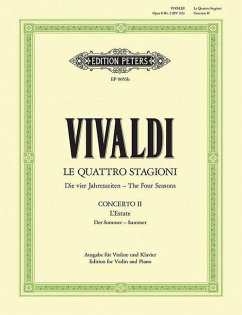 Die Jahreszeiten: Konzert für Violine, Streicher und Basso continuo g-Moll op. 8 Nr. 2 RV 315 