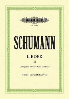 87 Lieder, m / Lieder, Mittlere Stimme Bd.2 - Schumann, Robert