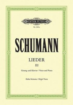 82 Lieder, h / Lieder, Hohe Stimme Bd.3 - Schumann, Robert
